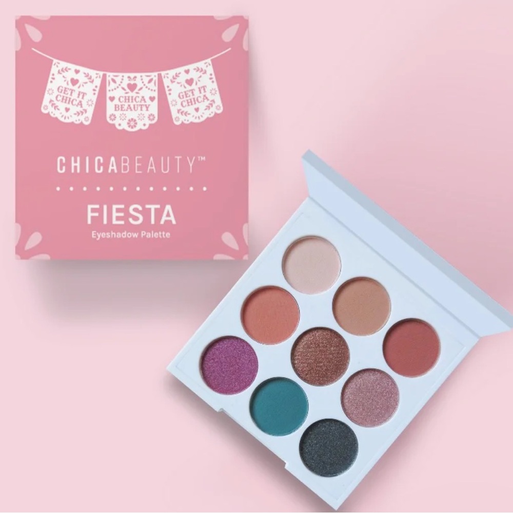 CHICABEAUTY FIESTA (Mini-9 Eyeshadow Palette) 6g BRAND NEW IN BOX